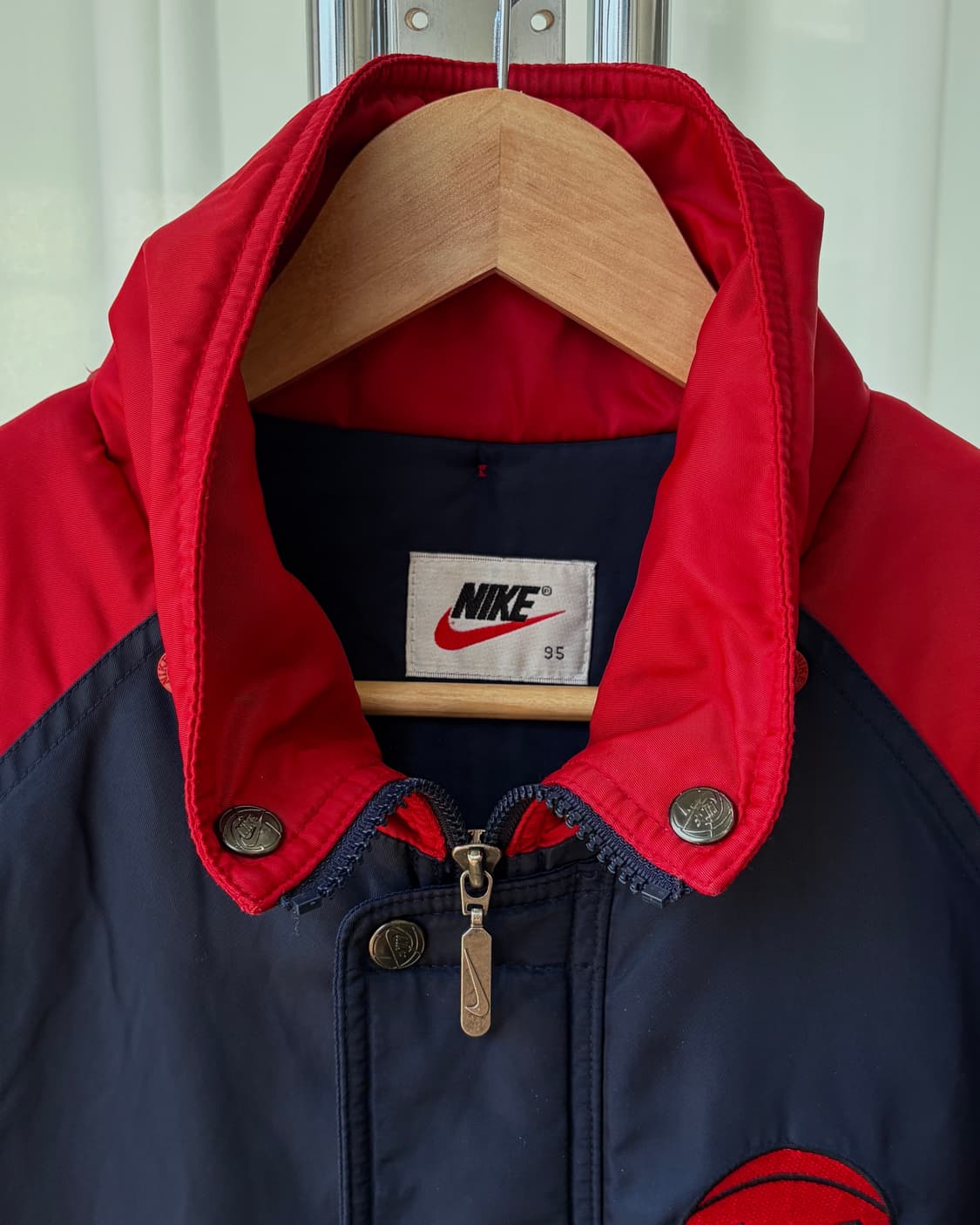 [M]나이키 90s 베이스볼 빅스우시 플리스 돕바 벤치 코트 상품이미지9