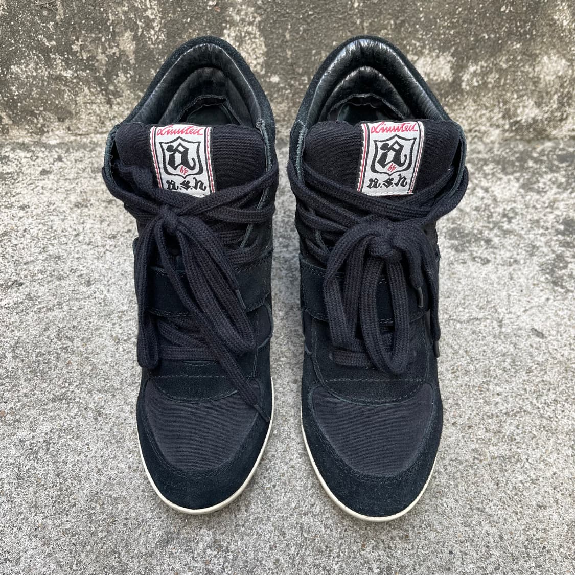 [39] ASH 스웨이드 웨지힐 스니커즈 (250) 상품이미지2