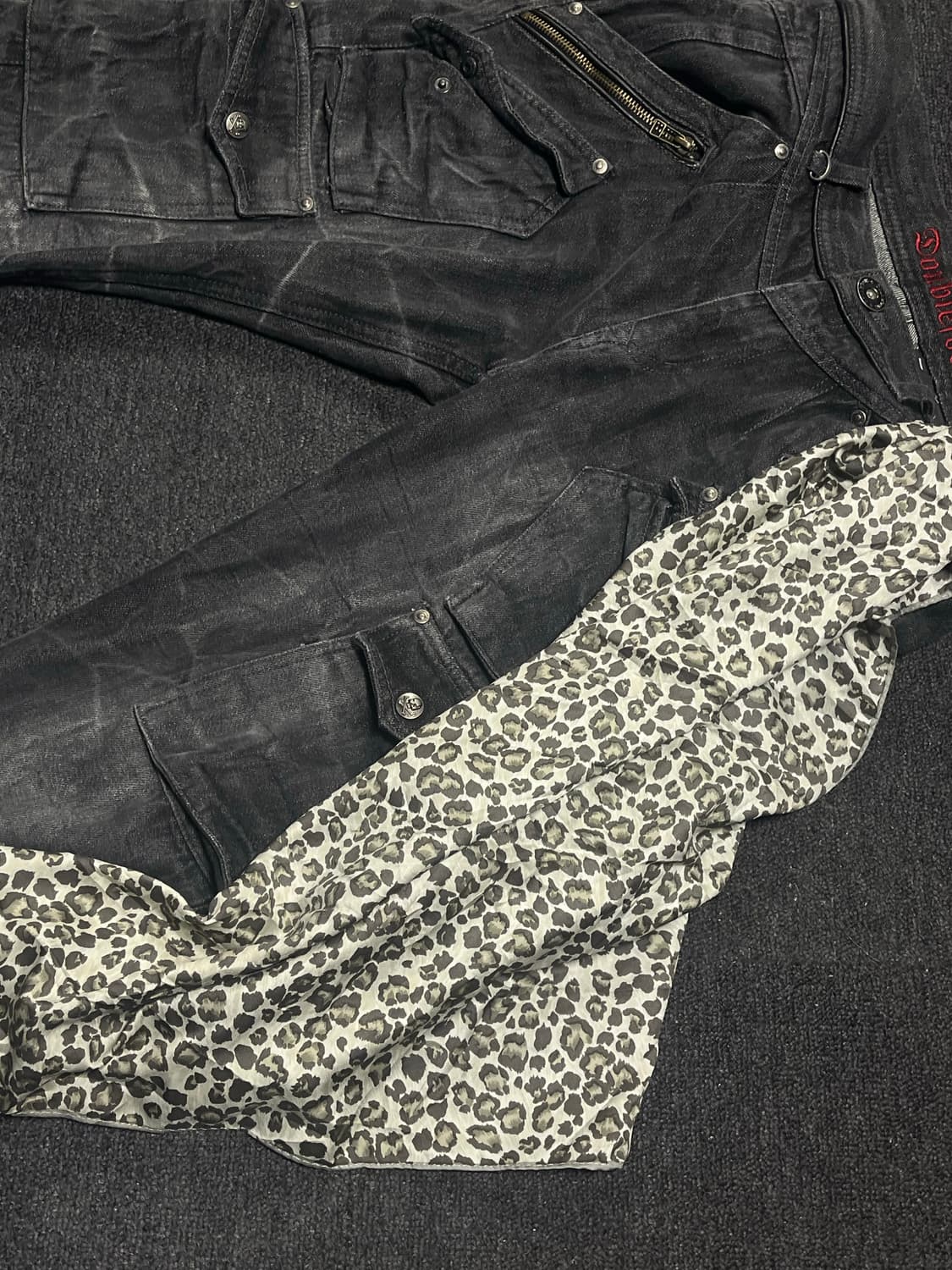 Silky Punk leopard scarf  상품이미지2