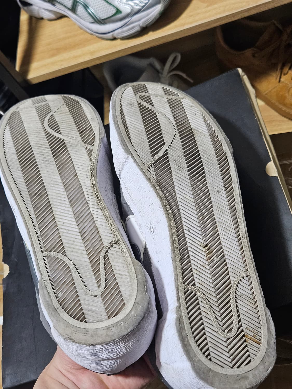 280 나이키 x 사카이 블레이저 로우 아이언 그레이 상품이미지2