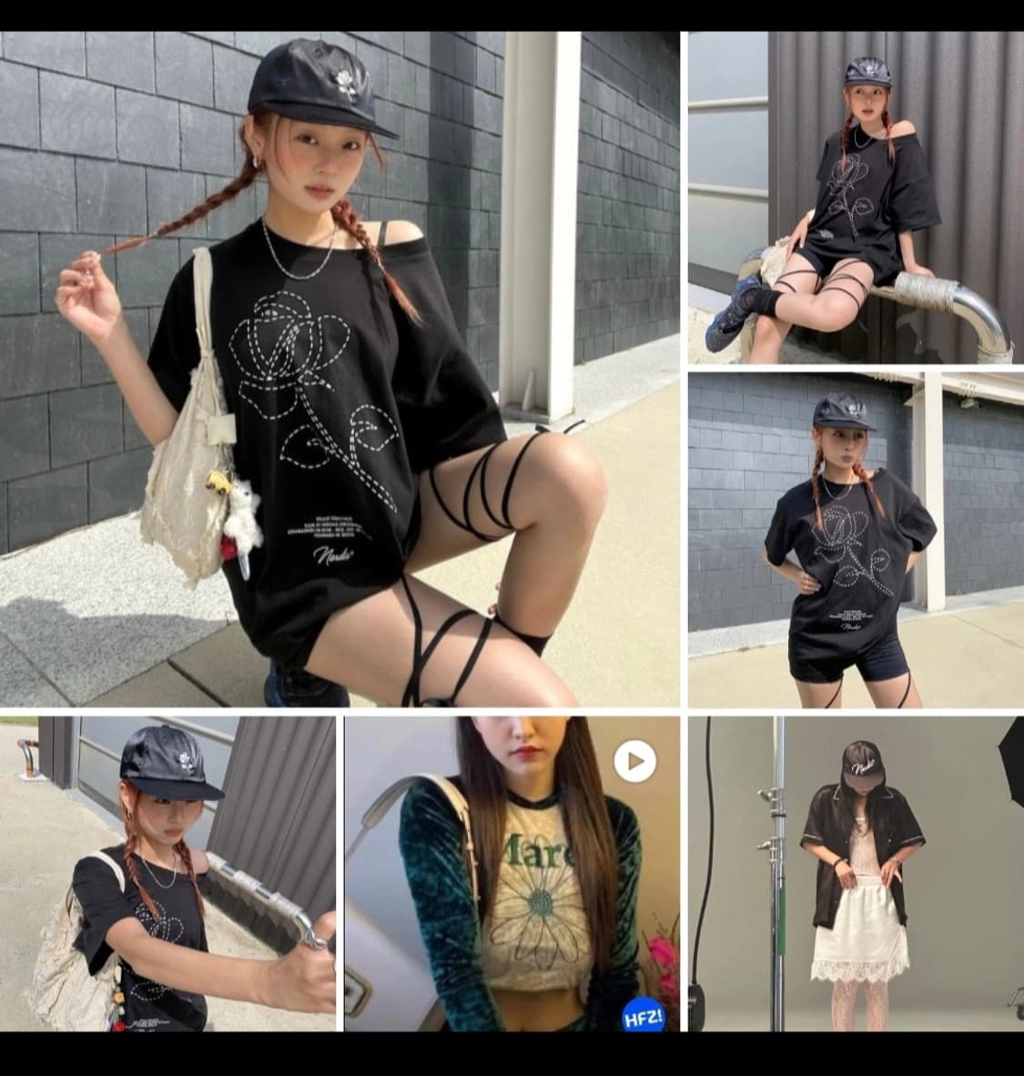 마르디 메르디 X 나디스 콜라보 볼캡 상품이미지3