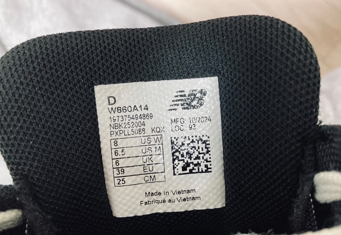 뉴발란스 프레시폼 860 v14 250D 판매 상품이미지7