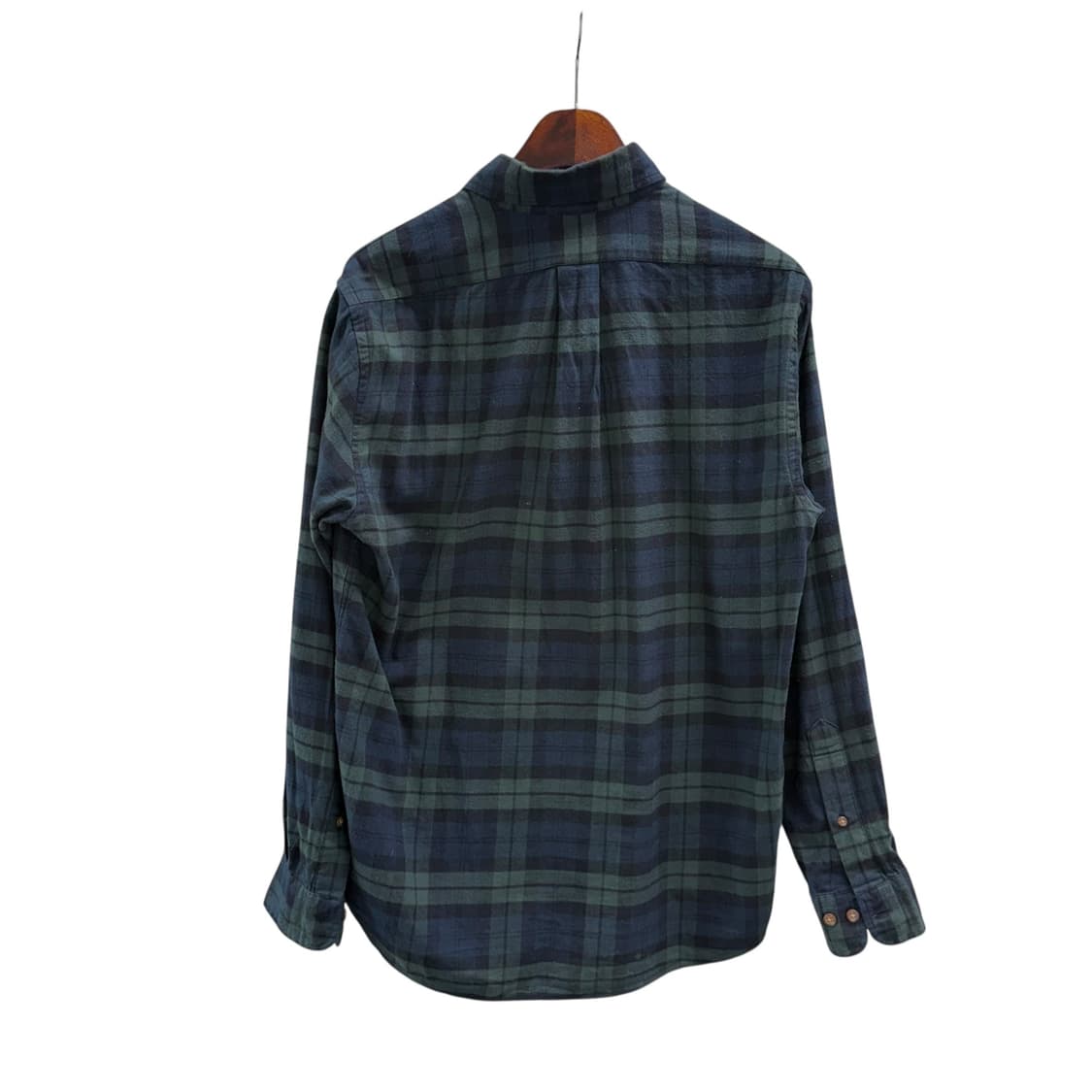 [S] 브룩스브라더스 그린 체크 셔츠 상품이미지4