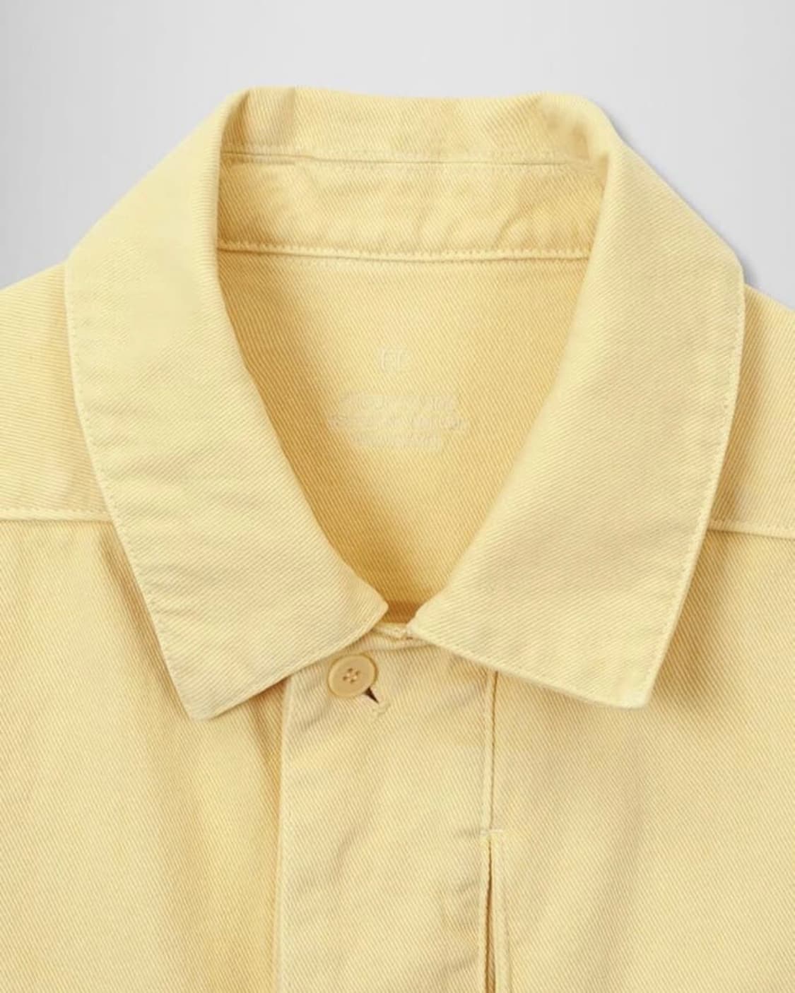 [EE] GARMENT DYED BLOUSON / L.Yellow (M) 상품이미지3