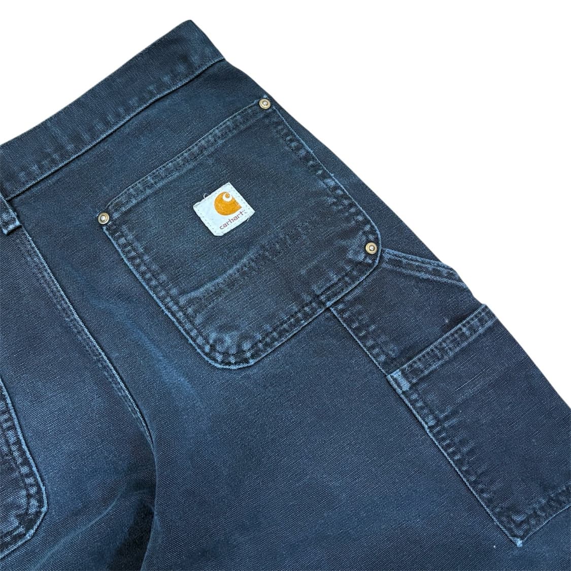 빈티지 칼하트 B01 더블니 블랙 USA 상품이미지8