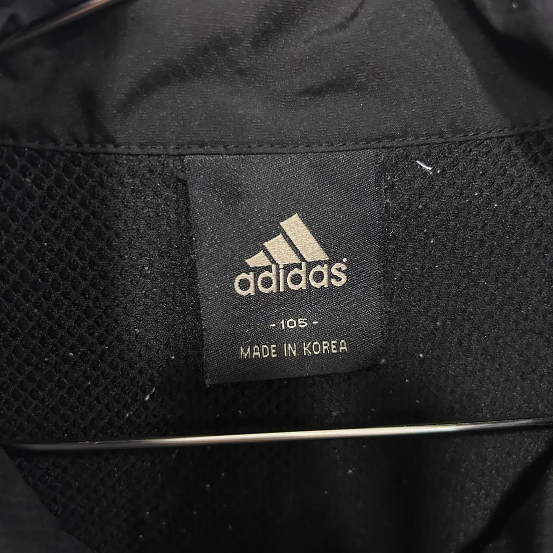 아디다스 올드스쿨 실버 트랙라인 절개 바람막이 상품이미지3