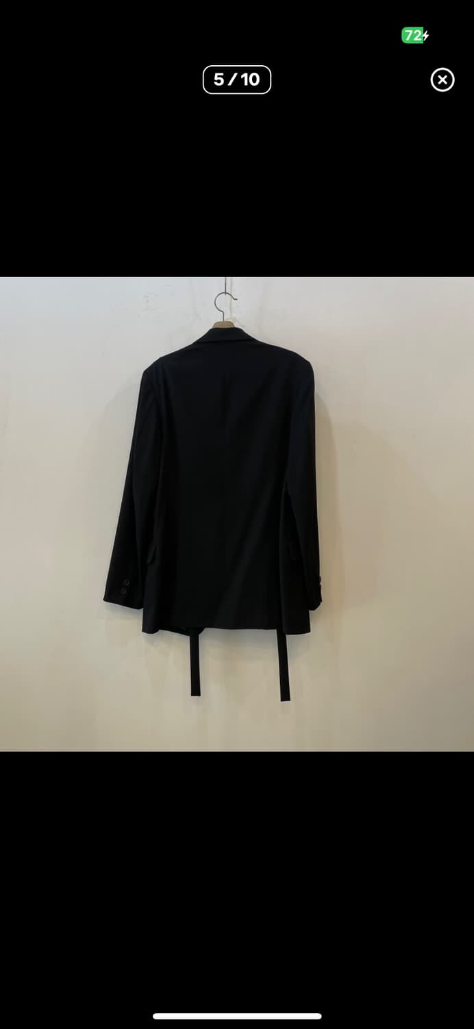 요지야마모토 22fw 웨이스트 자켓 상품이미지5