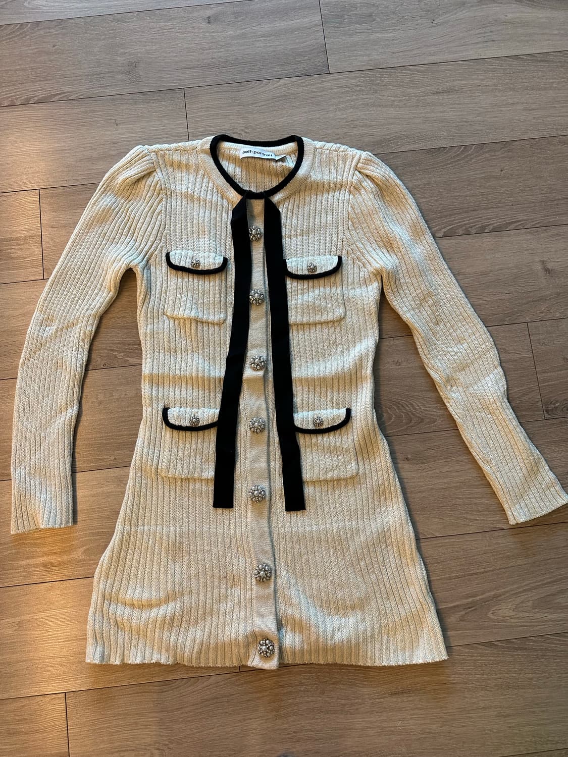 셀프포트레이트 (self-portrait) 루렉스 니트 드레스 사이즈 L 상품이미지5