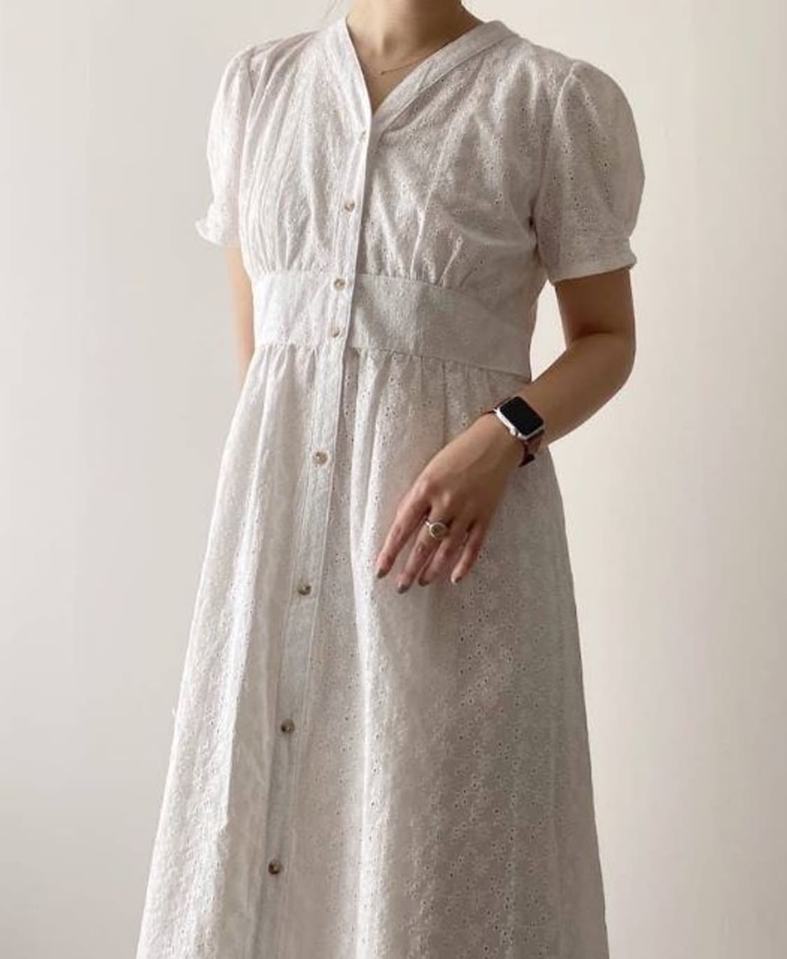 G U EyeletLace One-Piece 상품이미지7