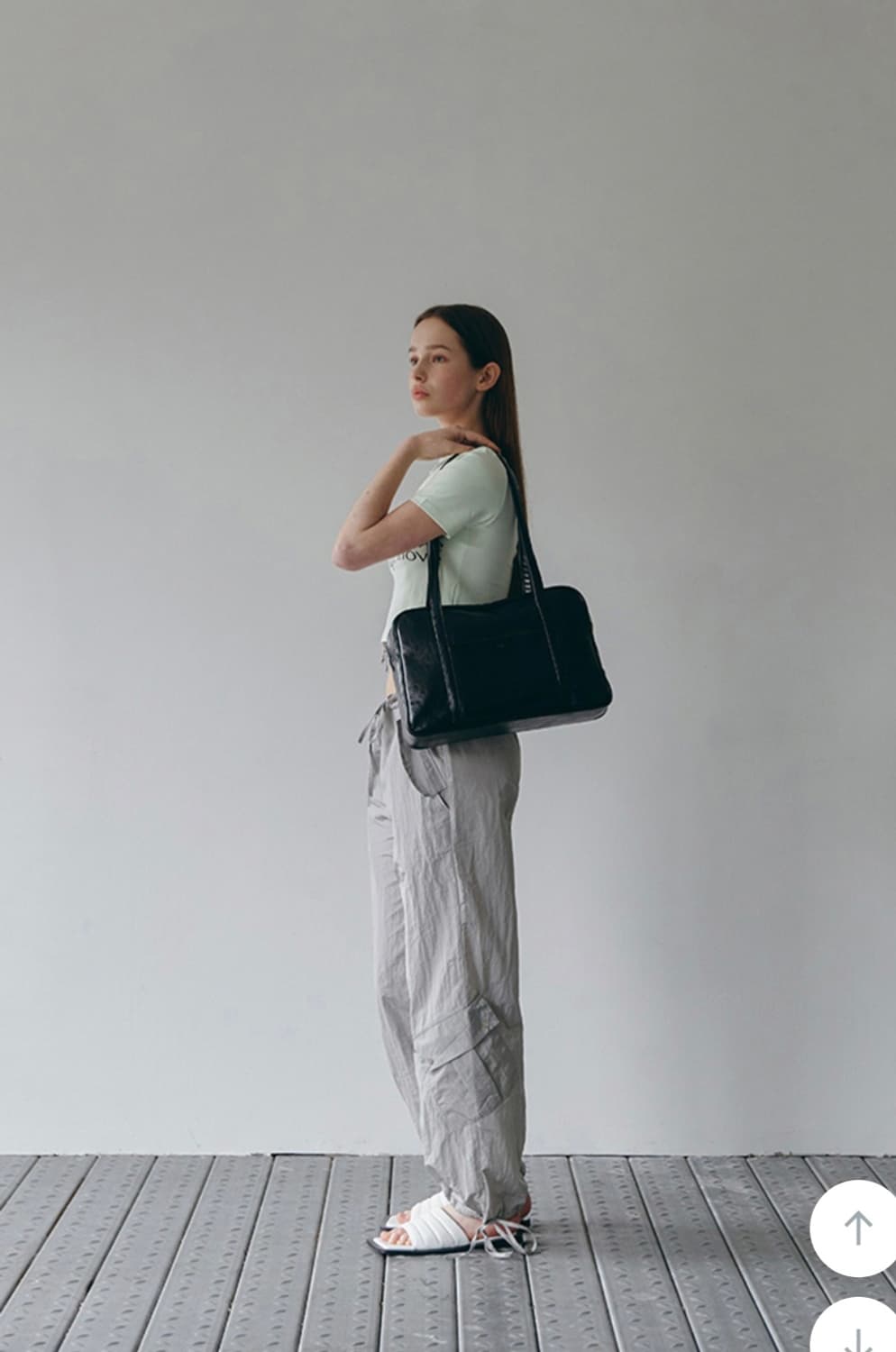 거의새거) 돈키 DONKIE 엘라 블랙 숄더백 상품이미지2