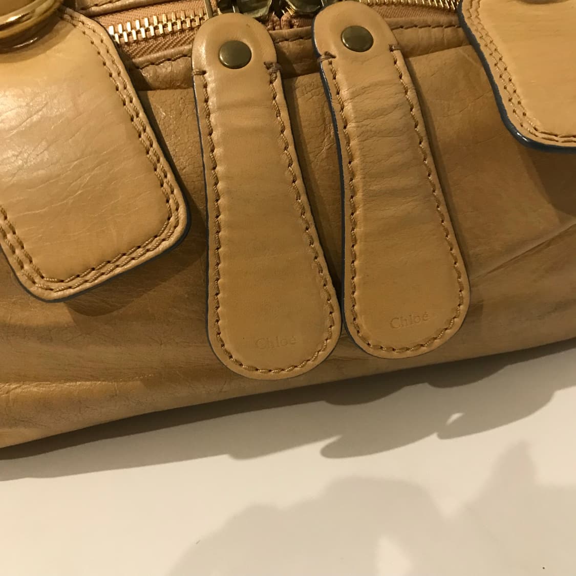 Chloe 끌로에 소가죽 베이지 토트백 상품이미지4