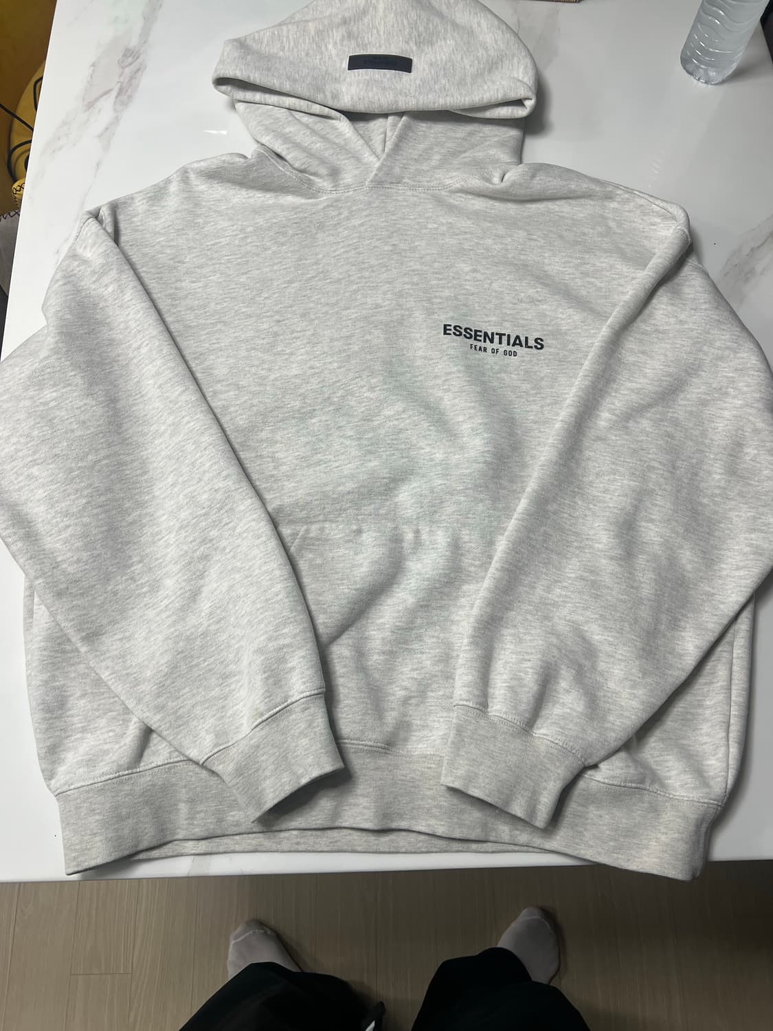 [L] 피어 오브 갓 에센셜 더 코어 컬렉션 후드 라이트 오트밀 상품이미지1