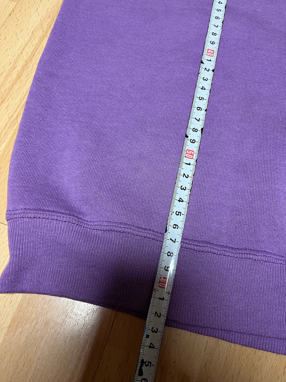 러셀 애슬레틱 90s 빈티지 스웻셔츠 바이올렛 색상 상품이미지4