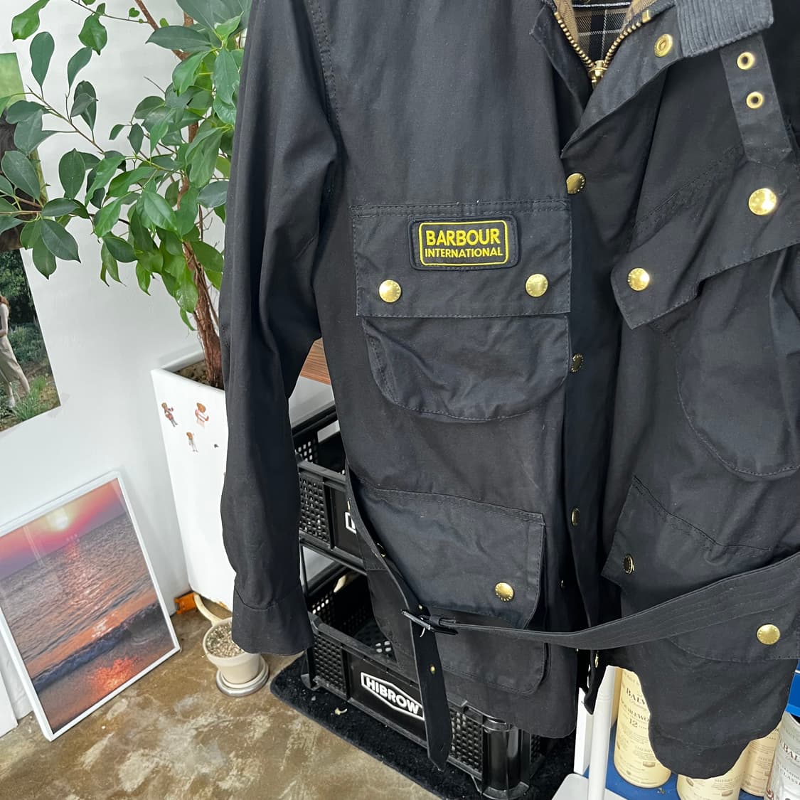 바버 인터네셔널 a7 왁스자켓 40 상품이미지4