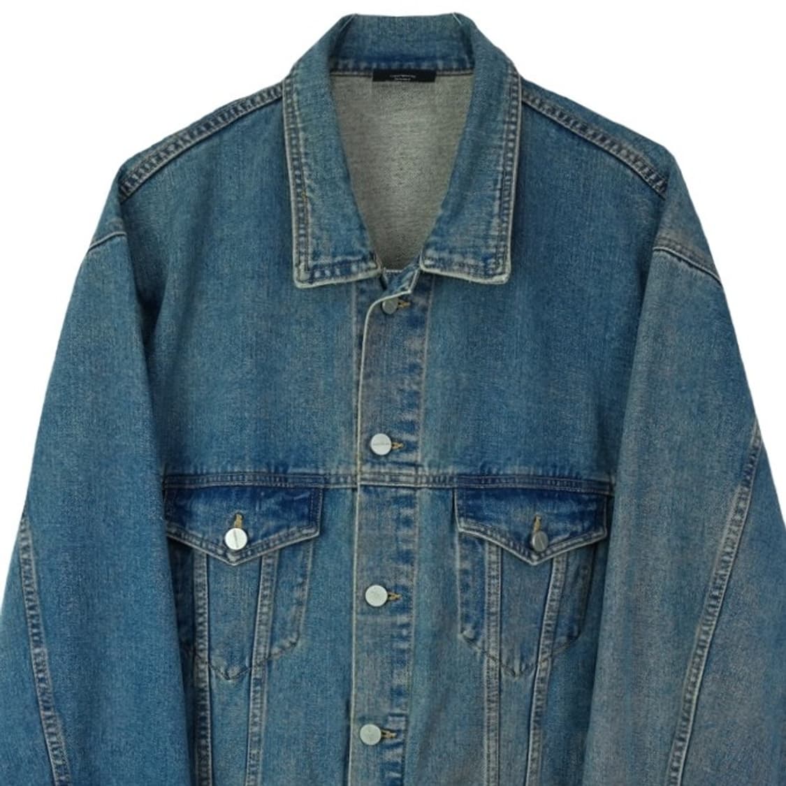 [낫포너드] 오버사이즈 데님 자켓 청자켓 M17438 상품이미지4