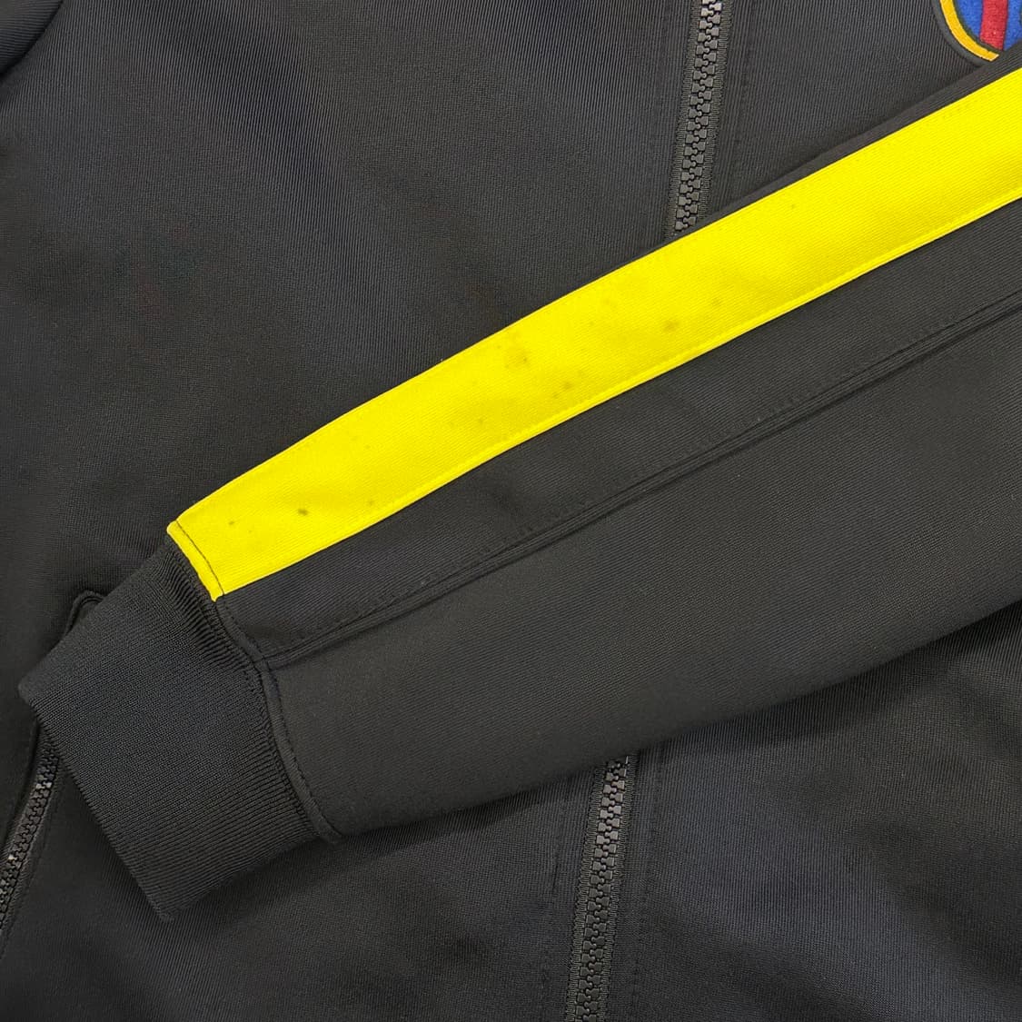 M 나이키 바르셀로나 옐로우라인 블랙 트랙탑 상품이미지6