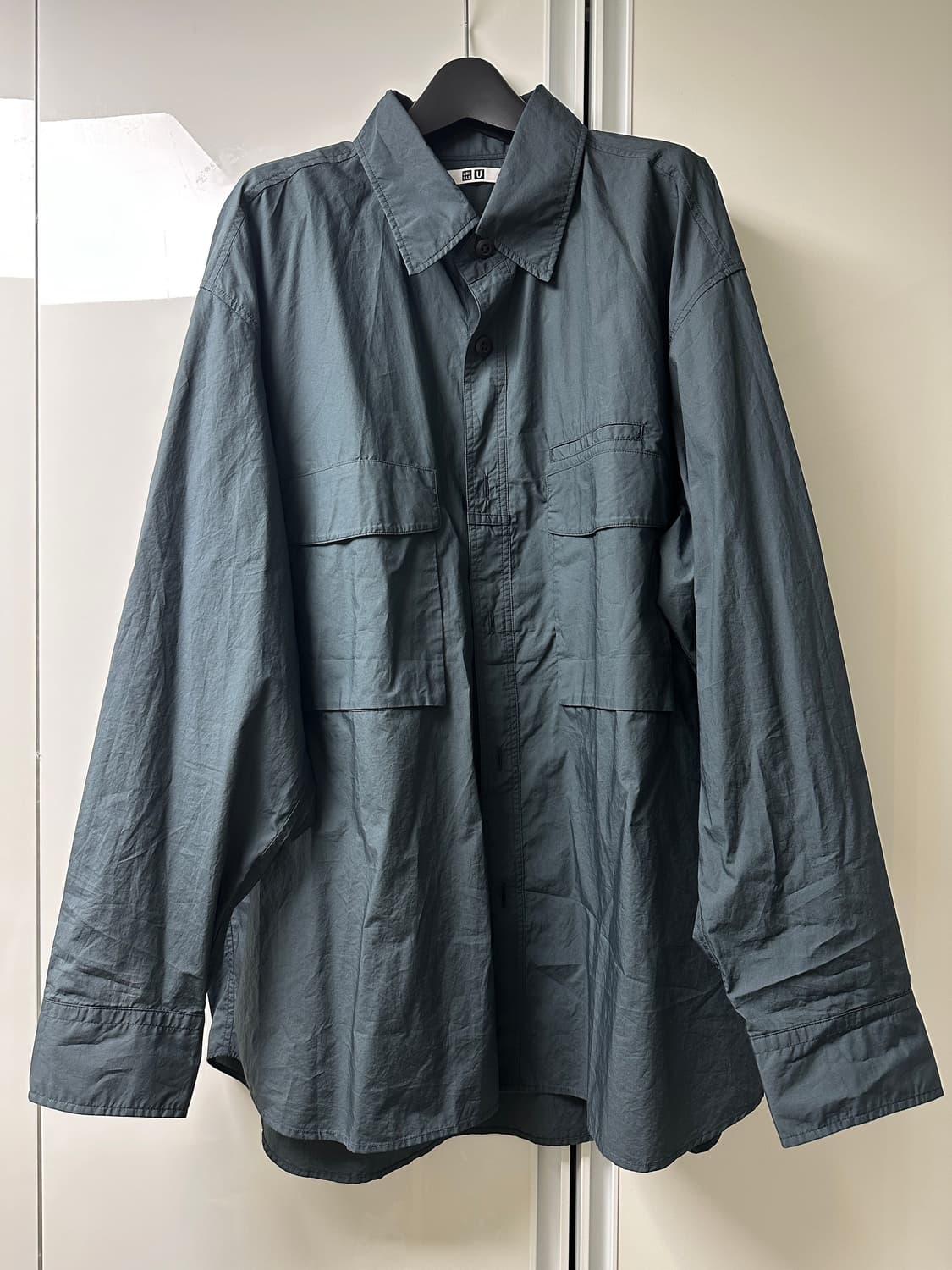 유니클로 유틸리티 오버셔츠 XL 상품이미지1