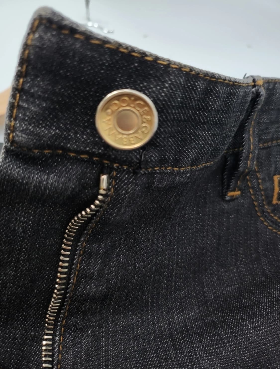 돌체앤가바나 블랙 데님 팬츠 44 청바지 상품이미지2