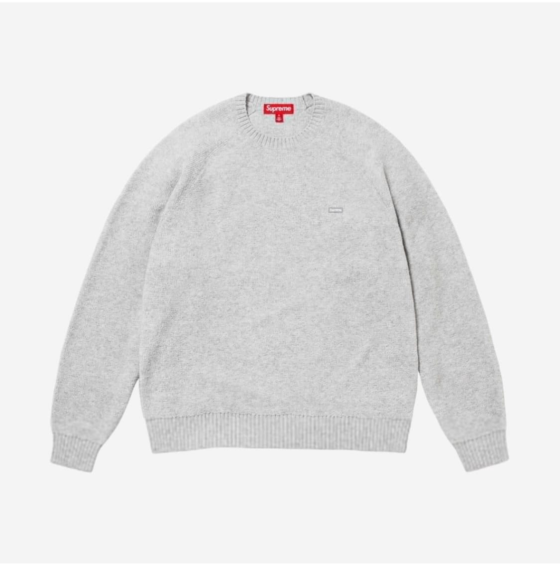 슈프림 테리 스몰 박스 스웨터 헤더 그레이 상품이미지1