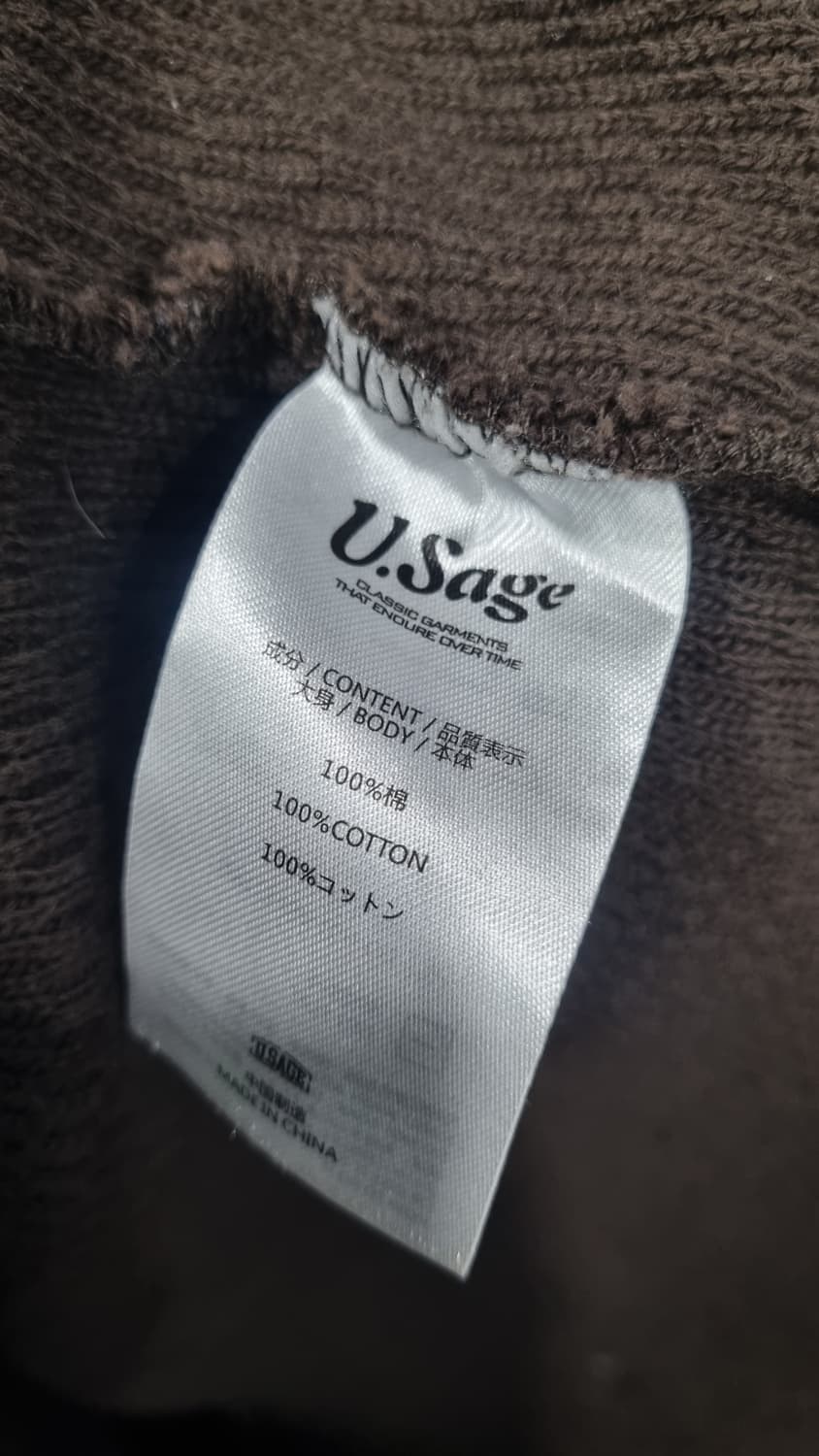 남성 봄 긴팔 u.sage(일본판) L사이즈(100) 상품이미지4