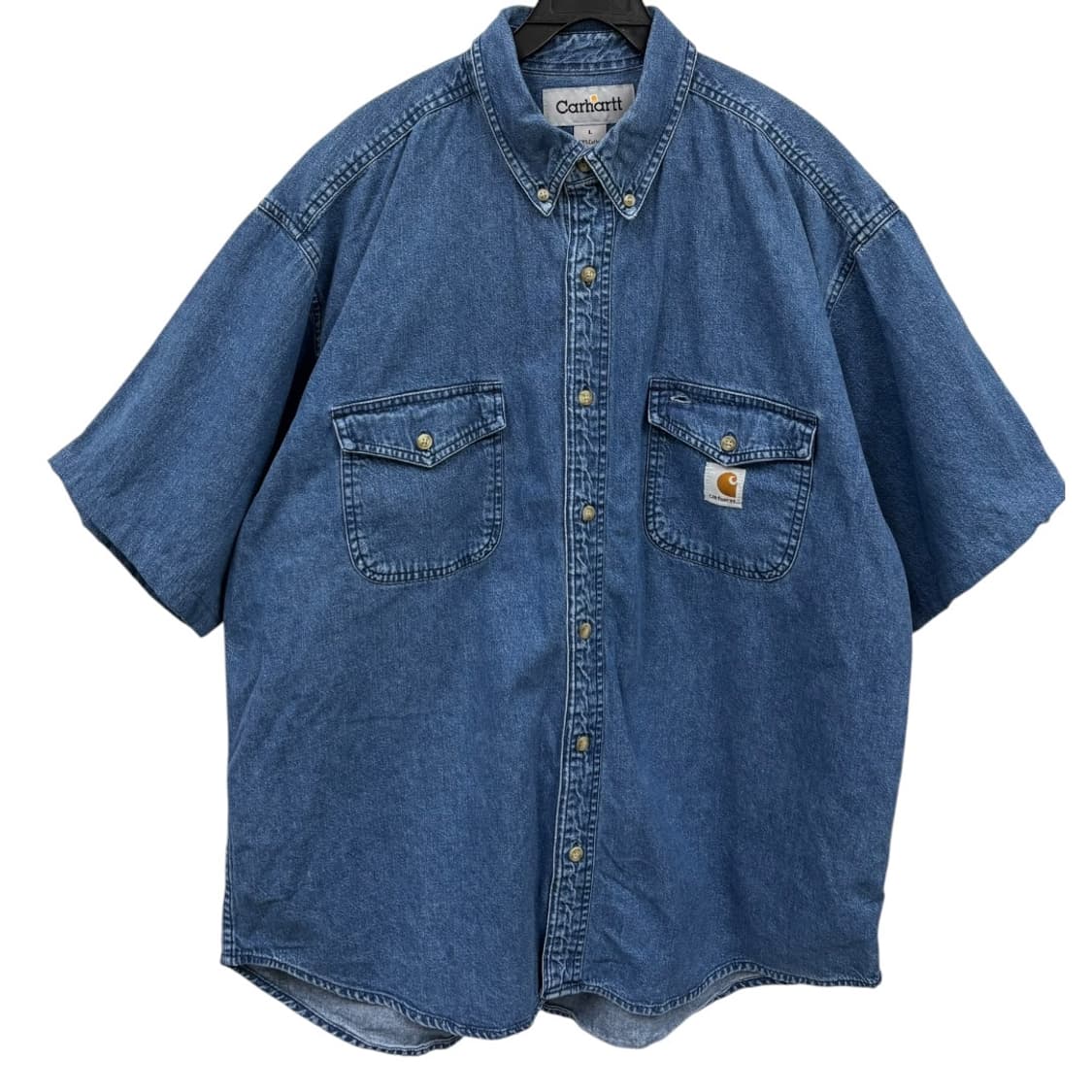 칼하트 데님 워크셔츠 상품이미지1