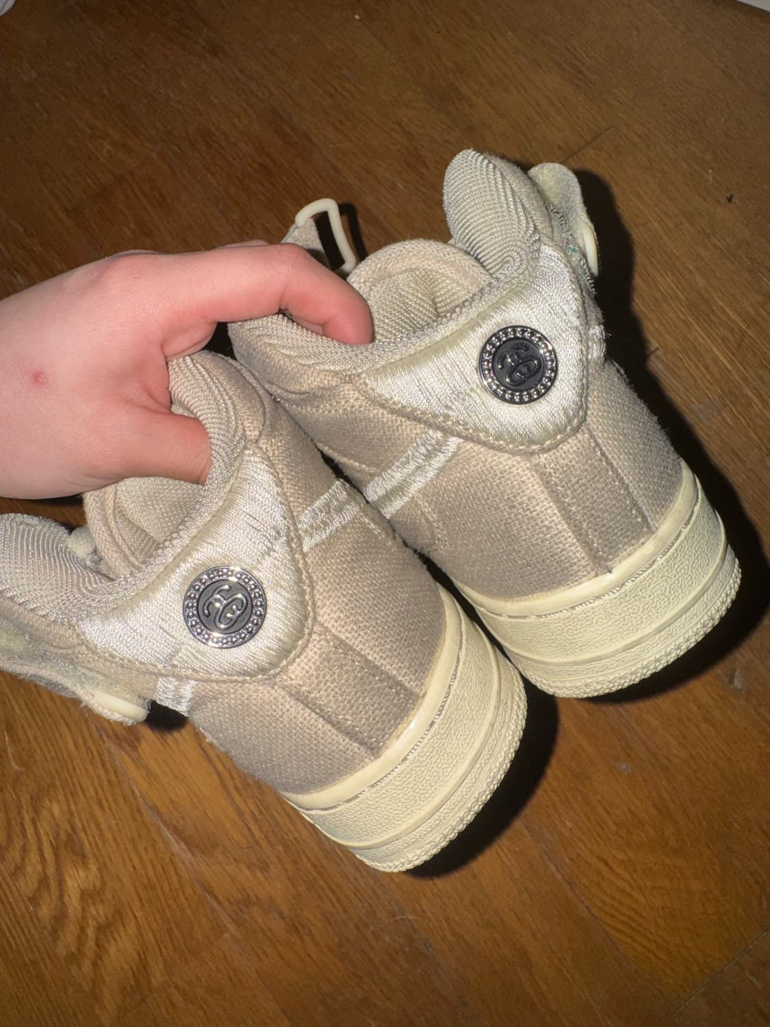 나이키 x 스투시 에어포스 1 미드 피슬 235 상품이미지4