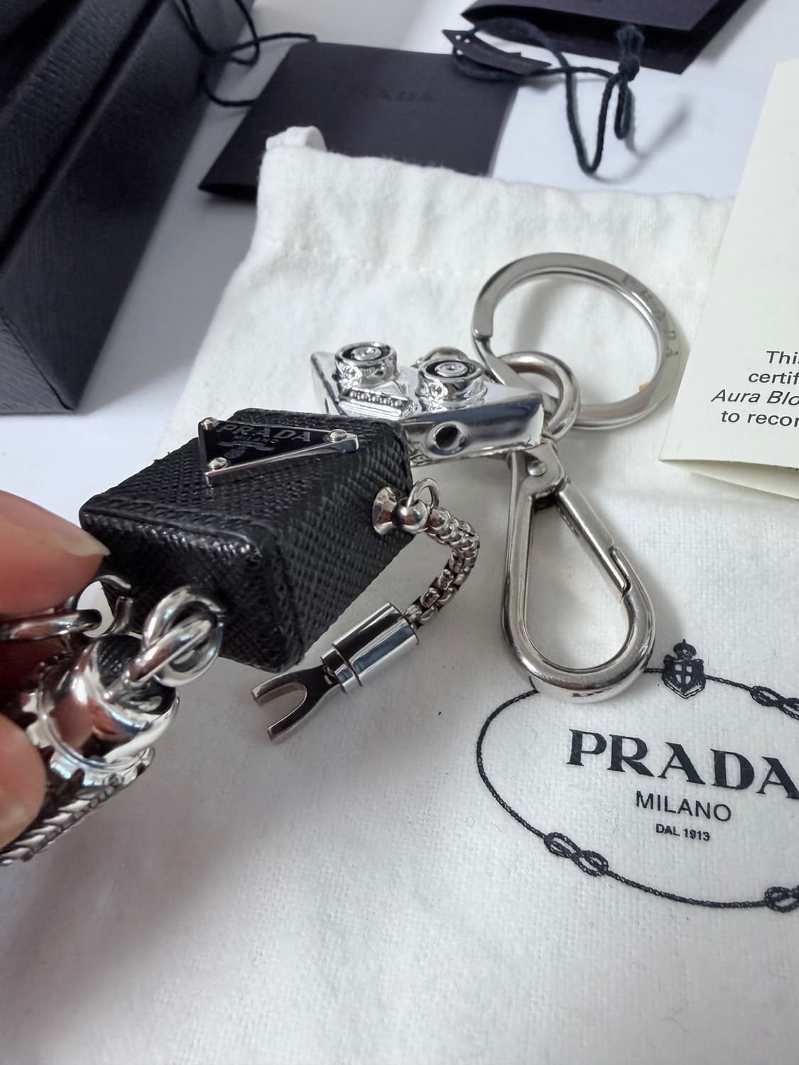 [정품] 프라다 로봇 키링  상품이미지4