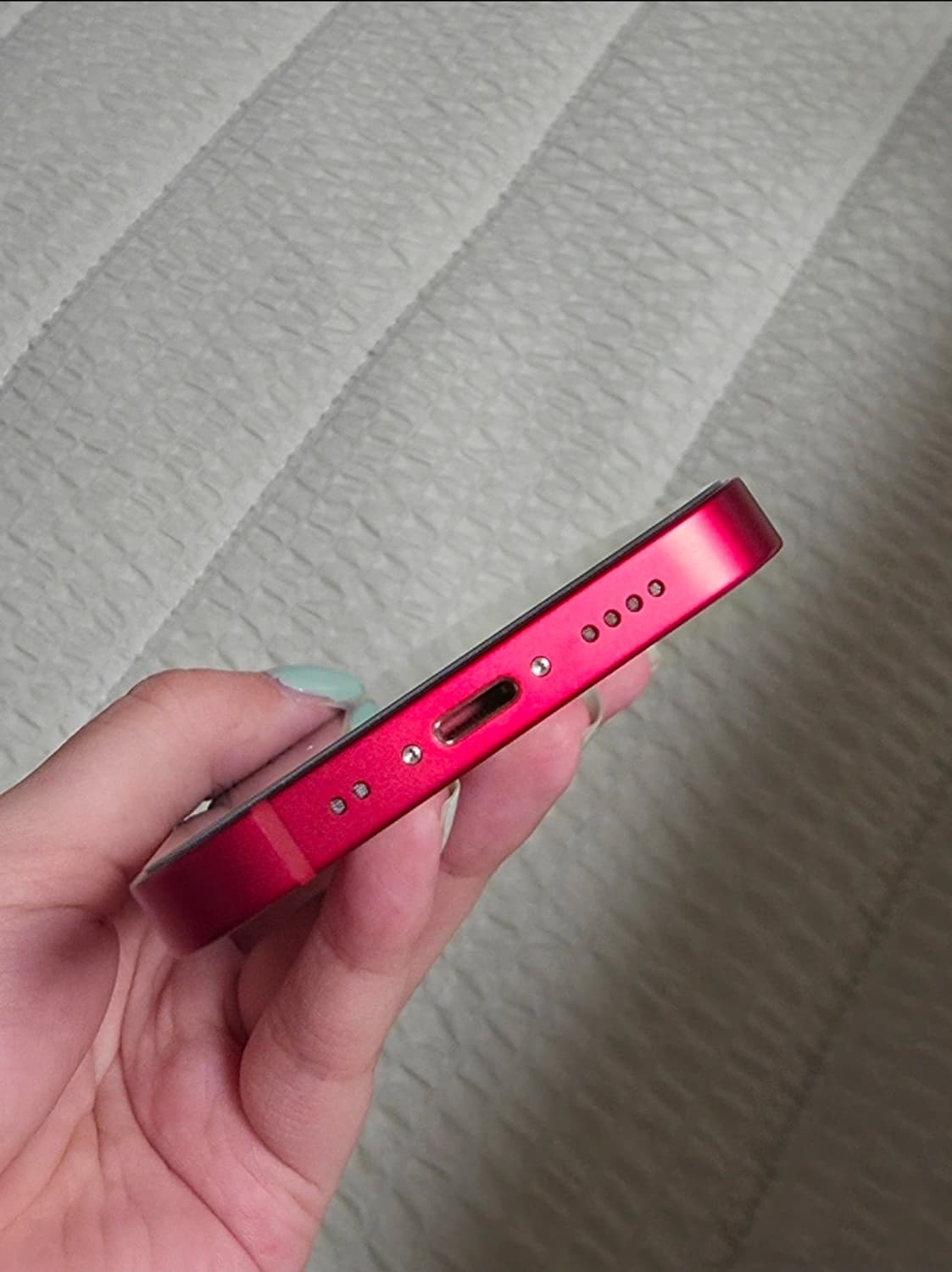 아이폰13미니 프로덕트 레드 순정상태 풀박 풀세트 상품이미지7