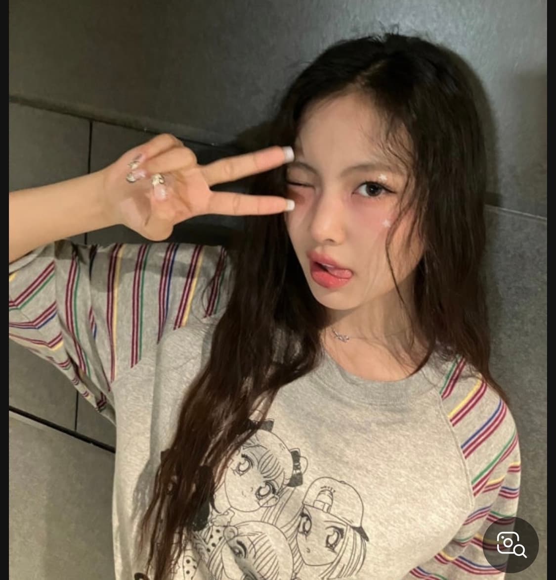 새제품 원더비지터 스트로베리 롱슬리브 긴팔 티셔츠 상품이미지4