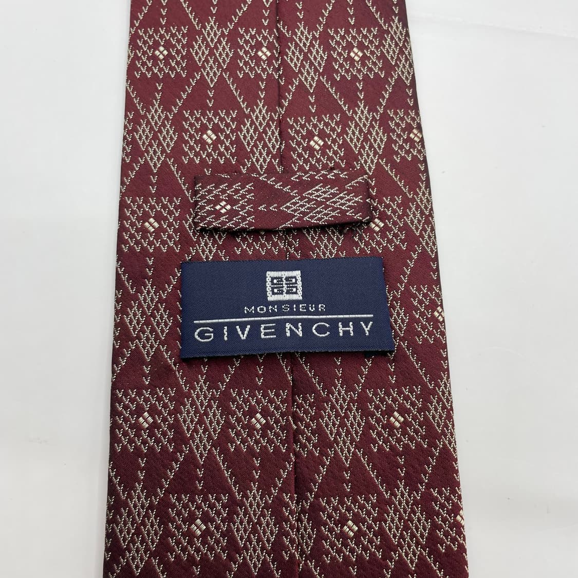 892) (GIVENCHY) 지방시 패턴 넥타이 상품이미지5