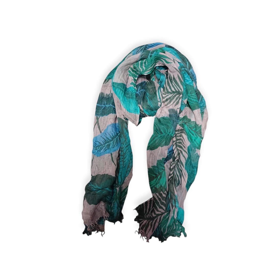 히피 나뭇잎 스카프 상품이미지1