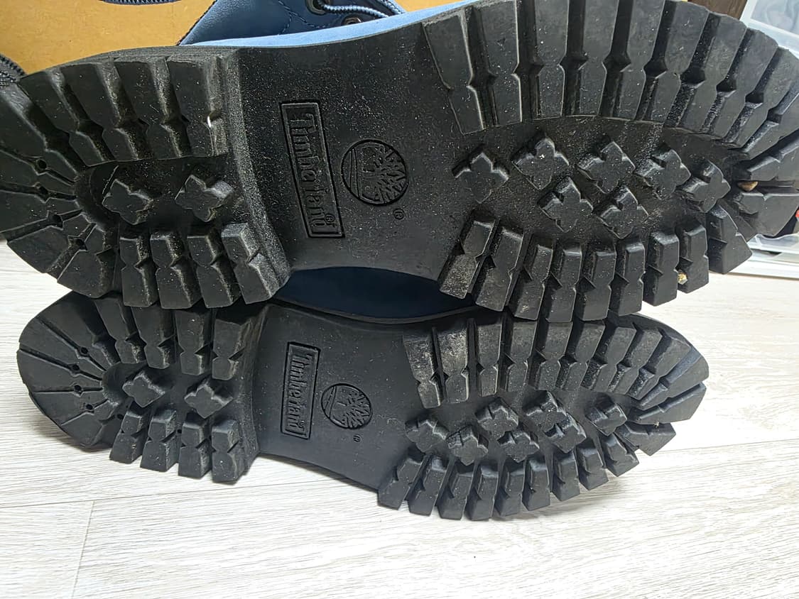 팀버랜드 롤탑 스웨이드 블루 앵클부츠 (255~260) 상품이미지7