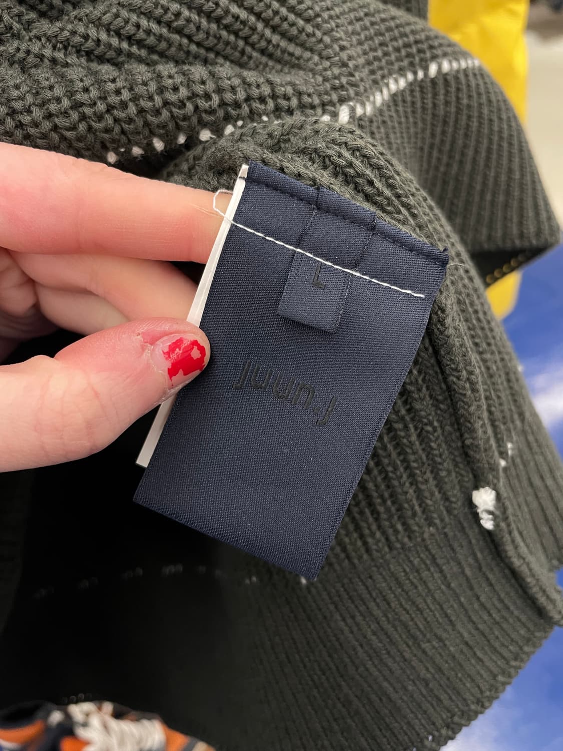 Juun.J 준지 데미지드 디스트레스드 니트 상품이미지9