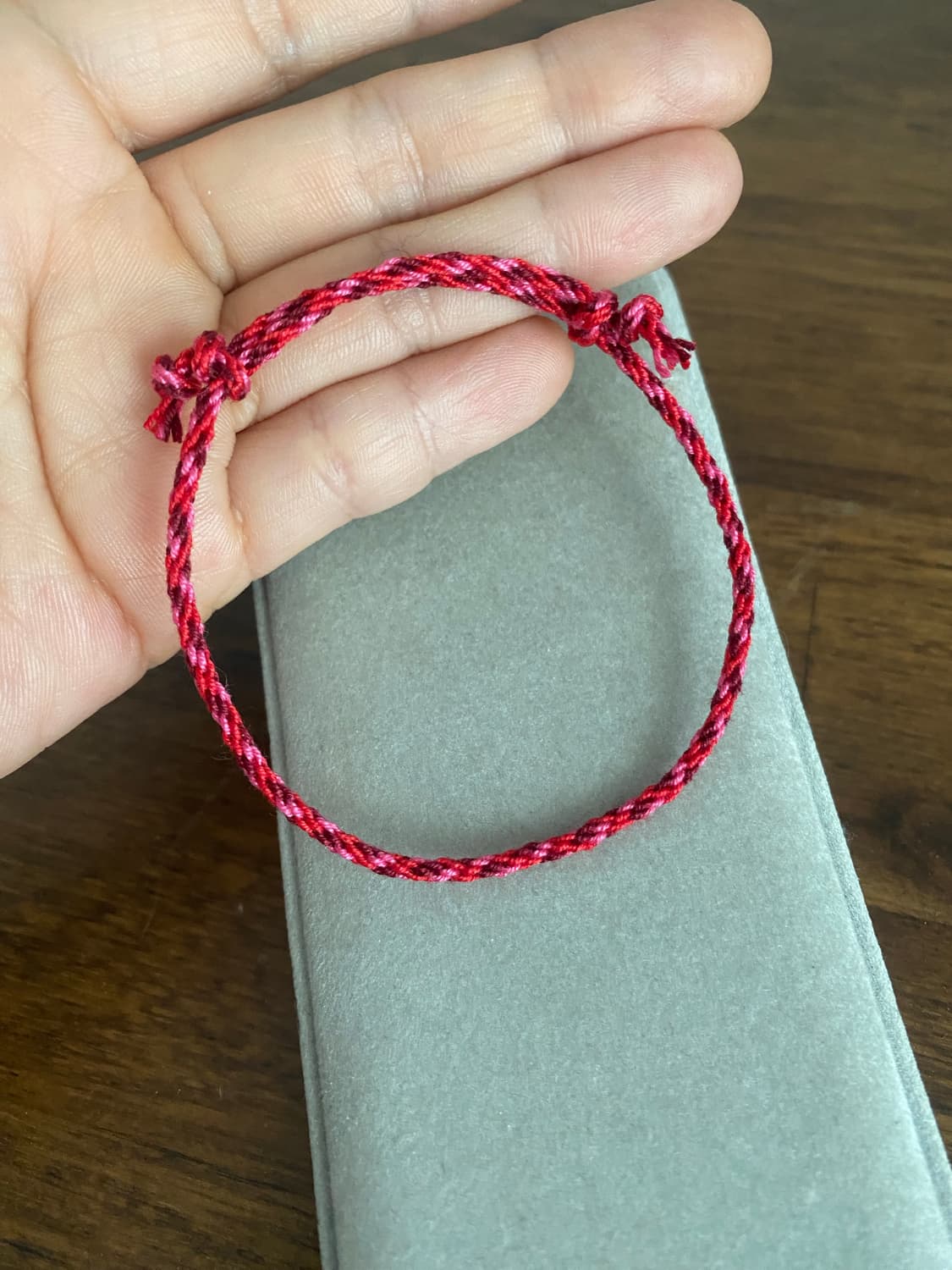 마크라메 유기농코튼 실팔찌 세트(L) 상품이미지6