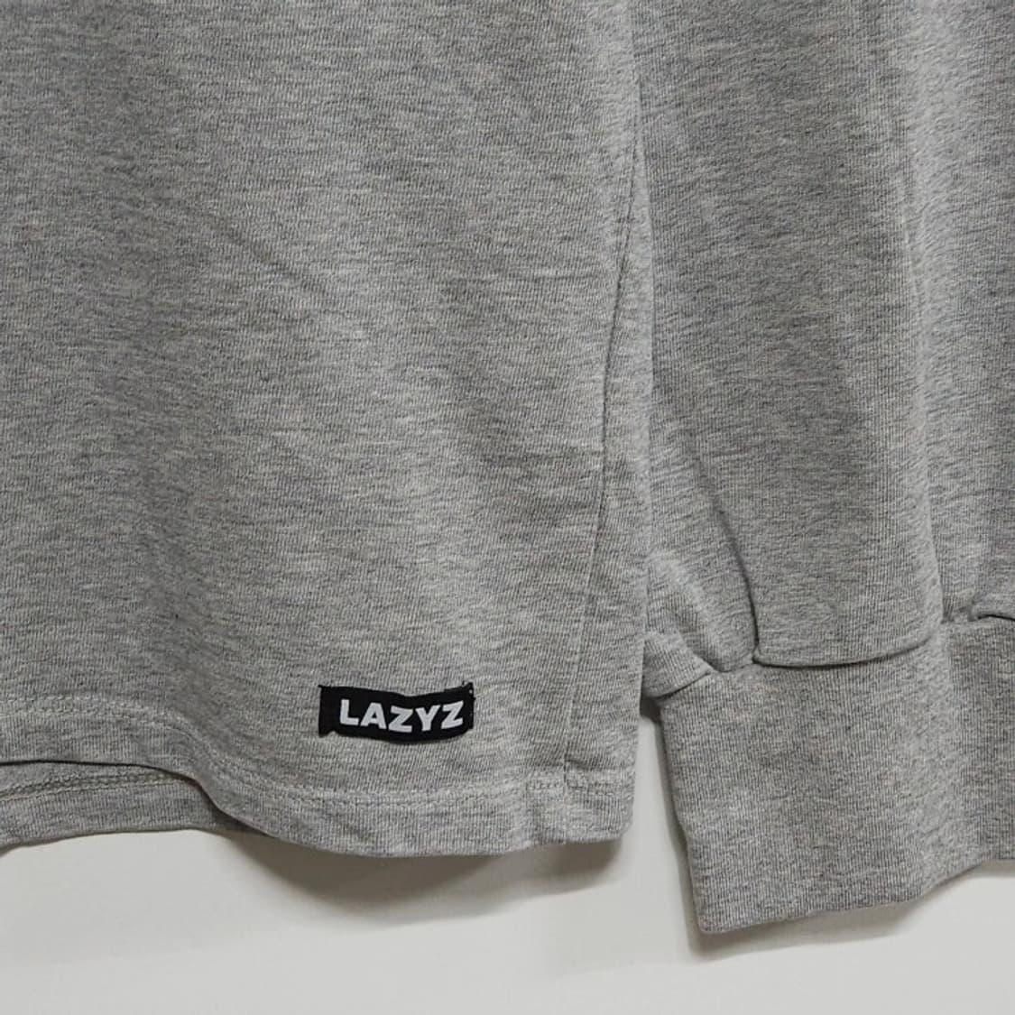 프리사이즈 LAZYZ 레이지지 레터링 긴팔 티셔츠 상품이미지3