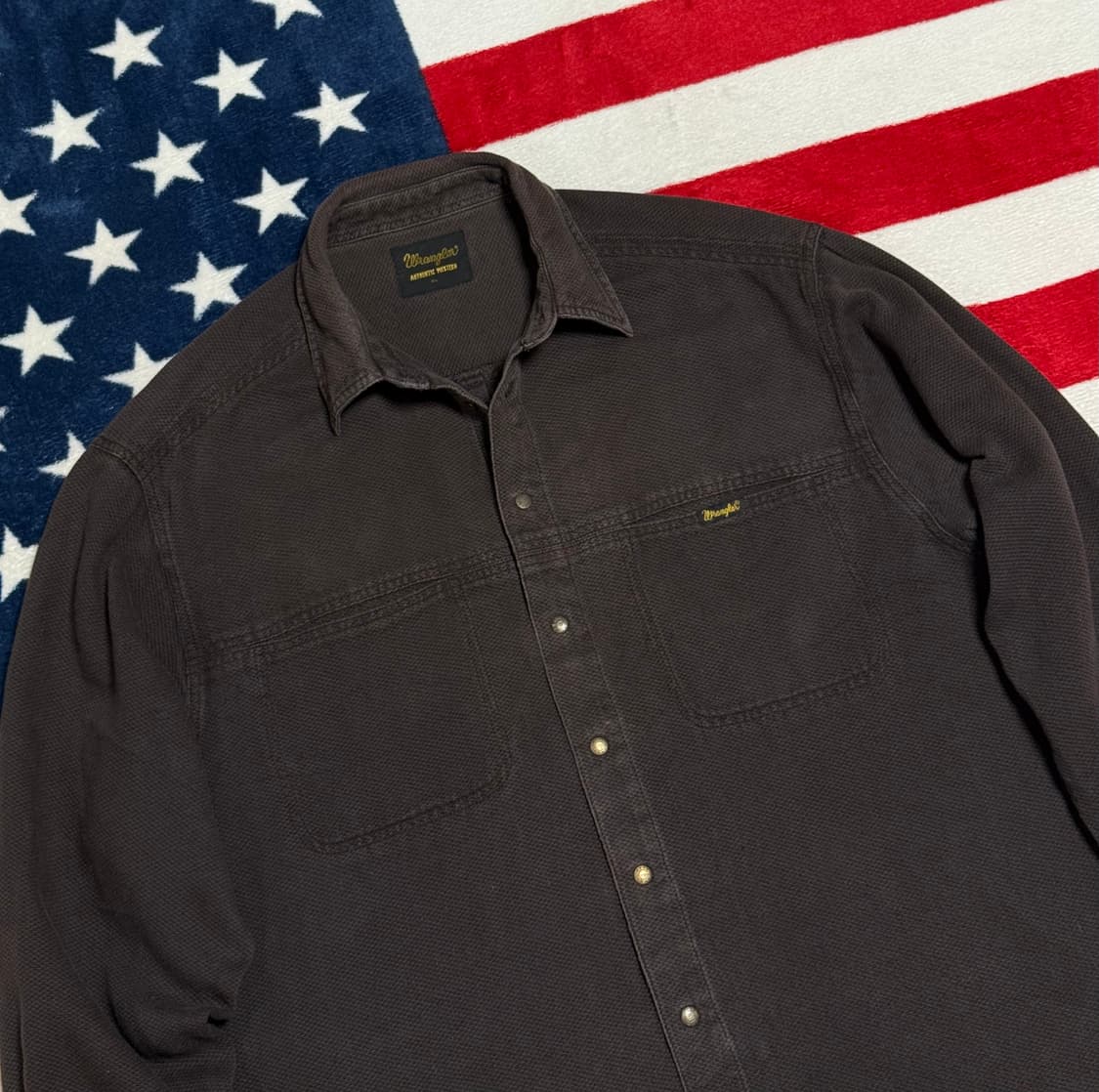 랭글러 워크셔츠 Wrangler Work Shirt vintage[XL] 상품이미지4