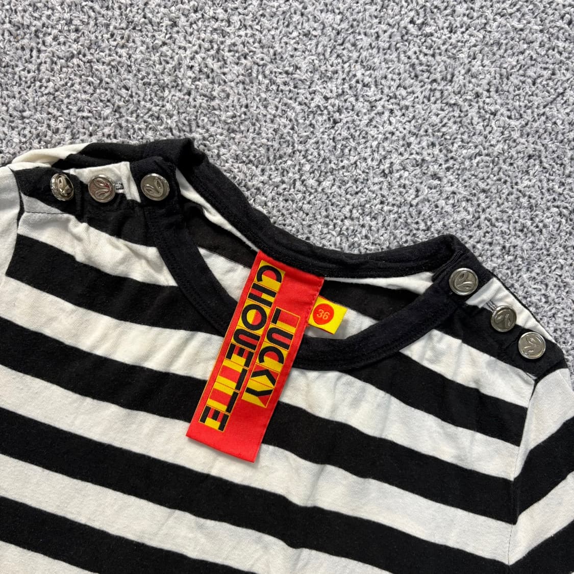 36 럭키슈에뜨 스트라이프 롱슬리브 0414J 상품이미지2