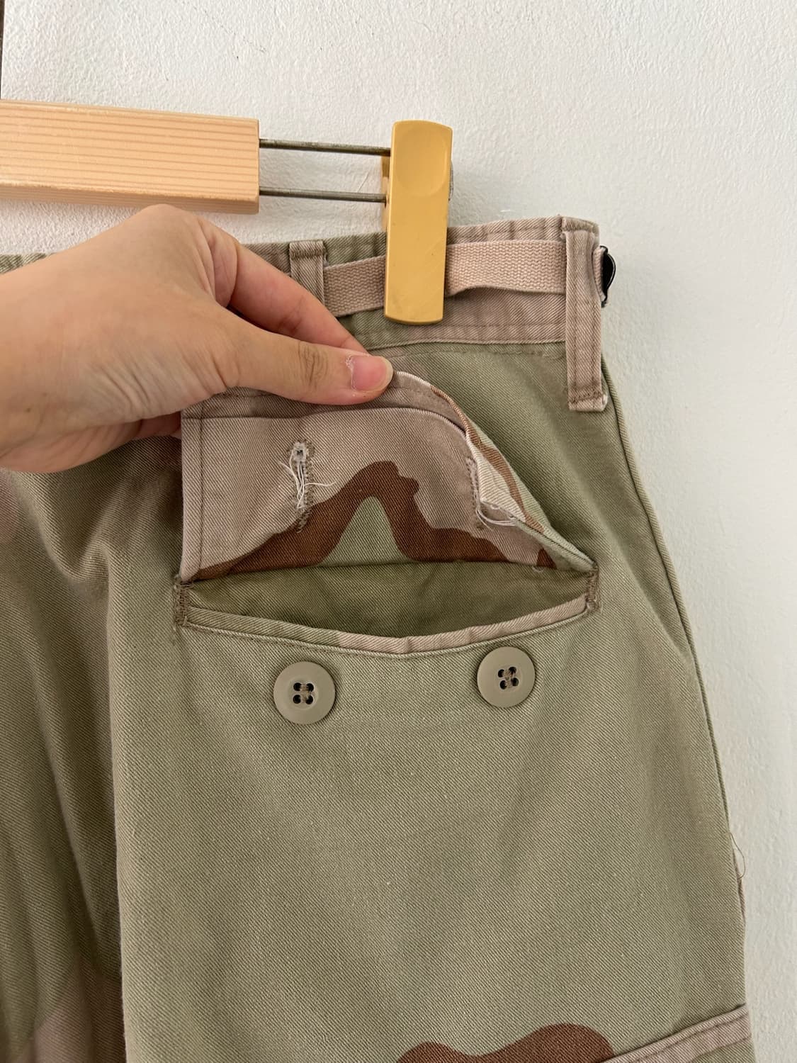90's U.S Army Desert Camo BDU Combat PT 상품이미지7