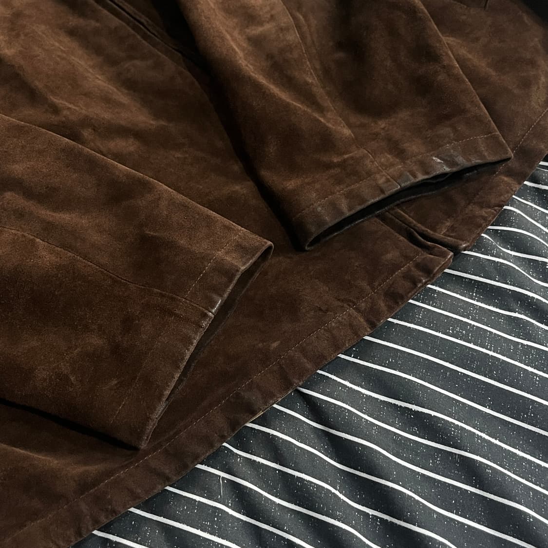 90s 폴로 스웨이드 코트자켓 L 상품이미지4