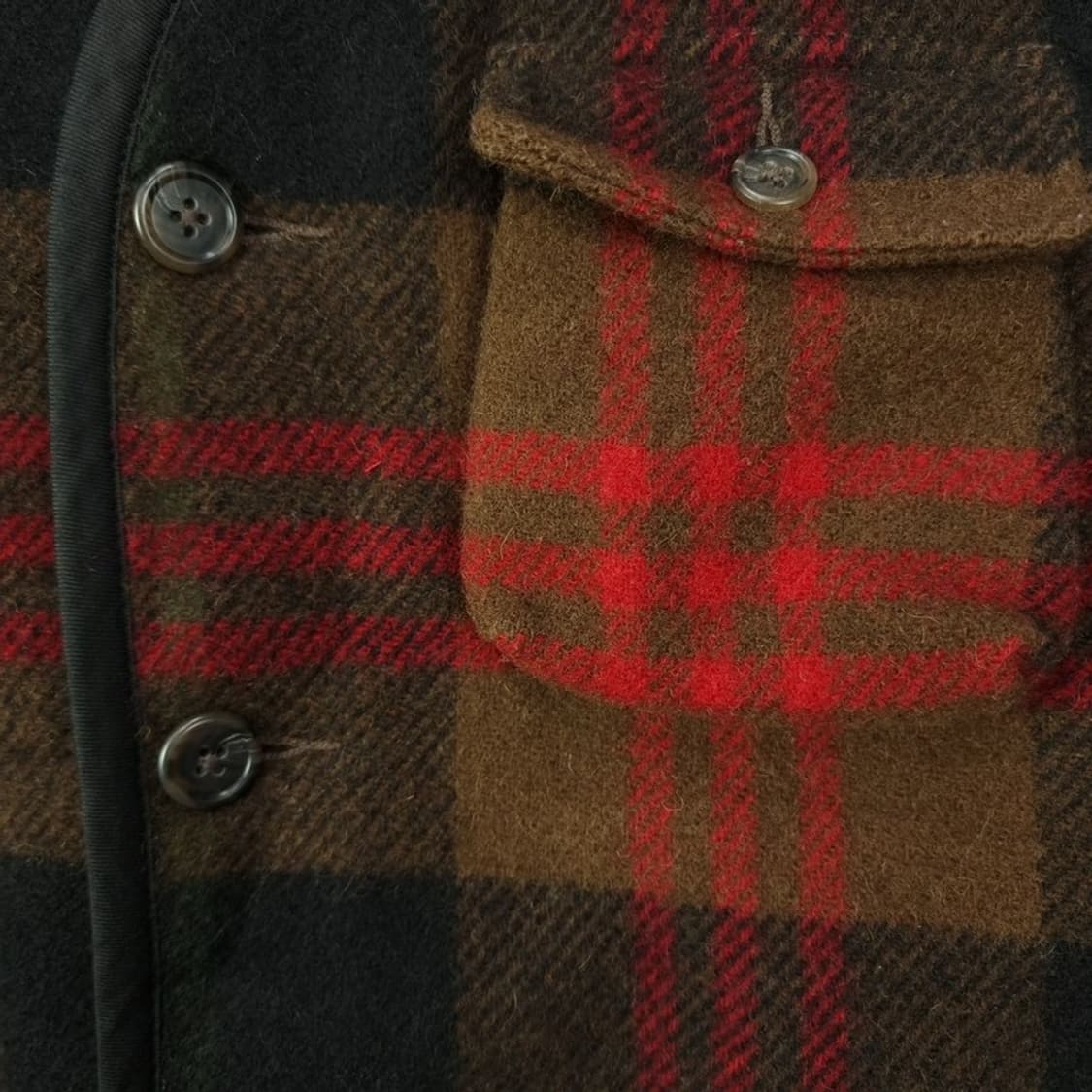 [제이크루] 타탄 체크 안감 보글이 모직 베스트 조끼 M20020 상품이미지6