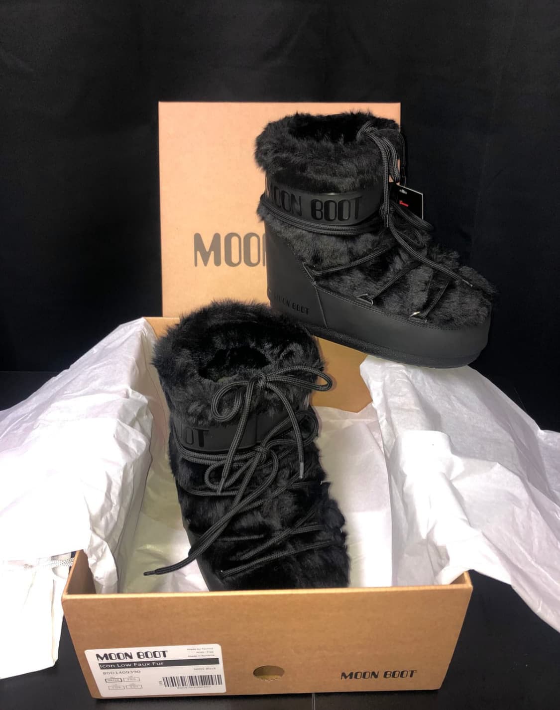 문부츠 아이콘 로우 폭스퍼 블랙 36/38 포우퍼 상품이미지2