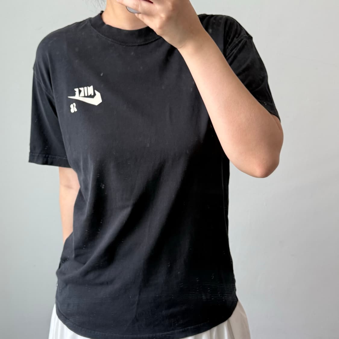 [M] 나이키 블랙 반팔티 상품이미지2