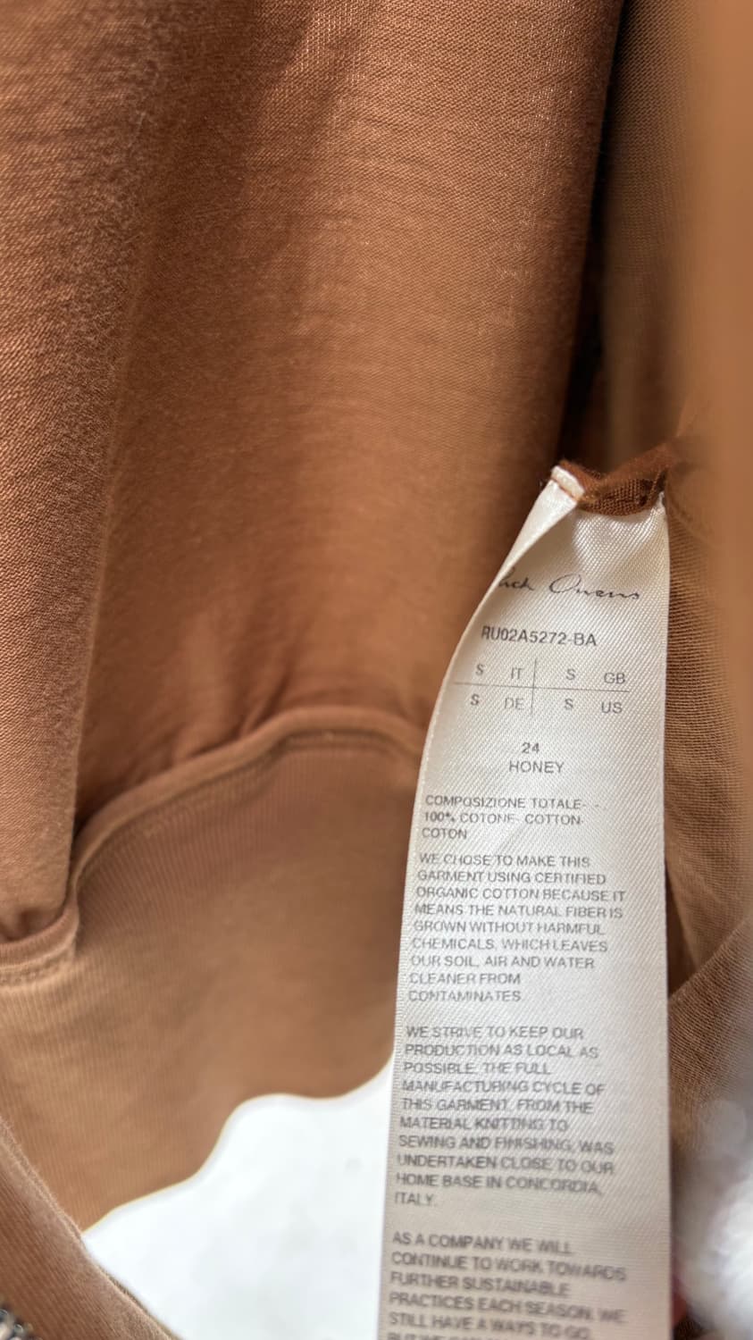 21FW 릭오웬스 바우하우스 집업 S 사이즈 상품이미지6