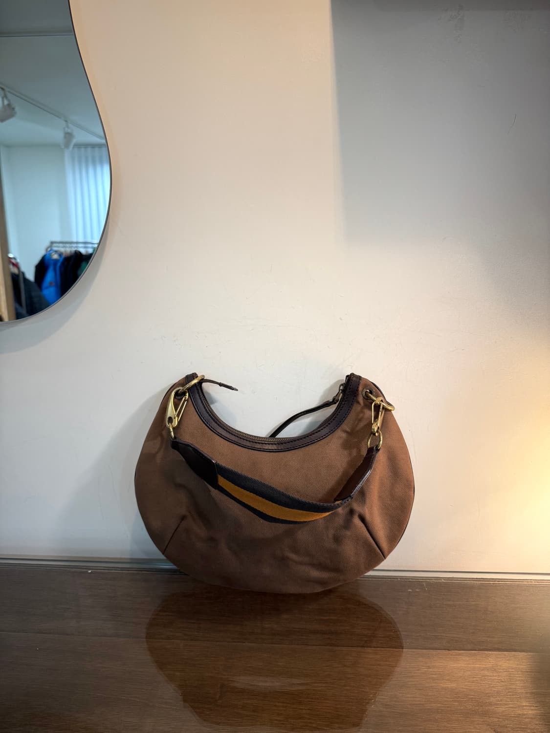 구찌 스티치 캔버스 호보백 상품이미지5