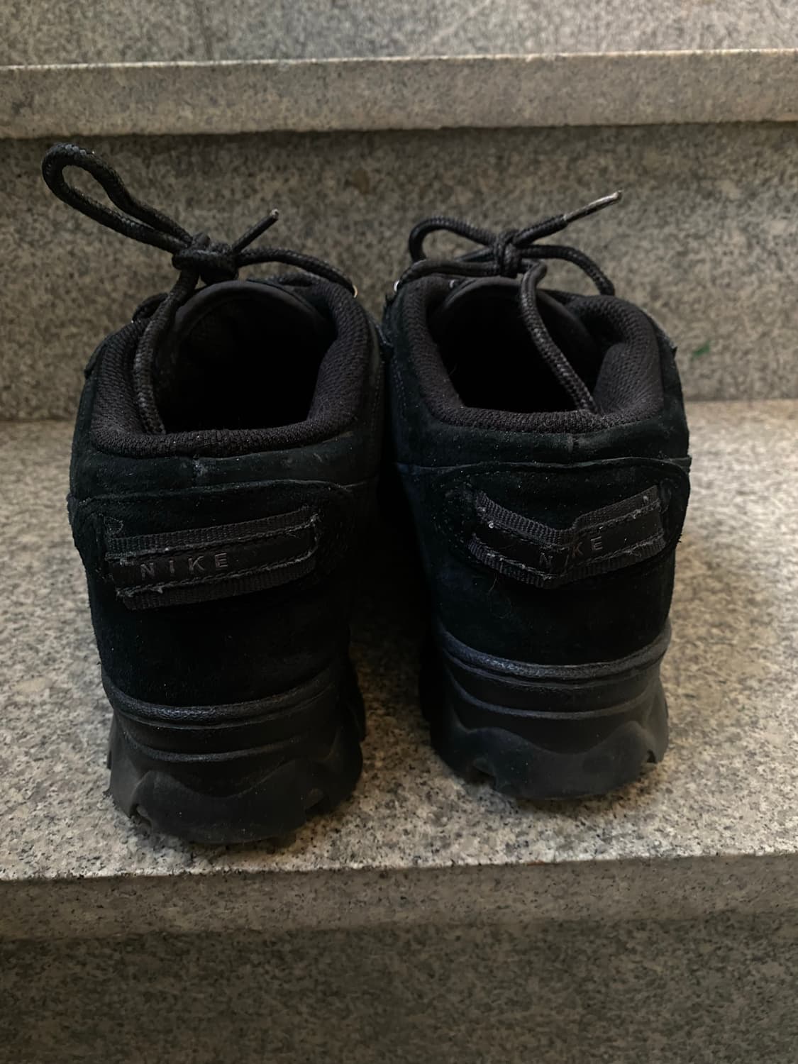 나이키 라하르 로우 블랙 스웨이드 245mm 상품이미지4