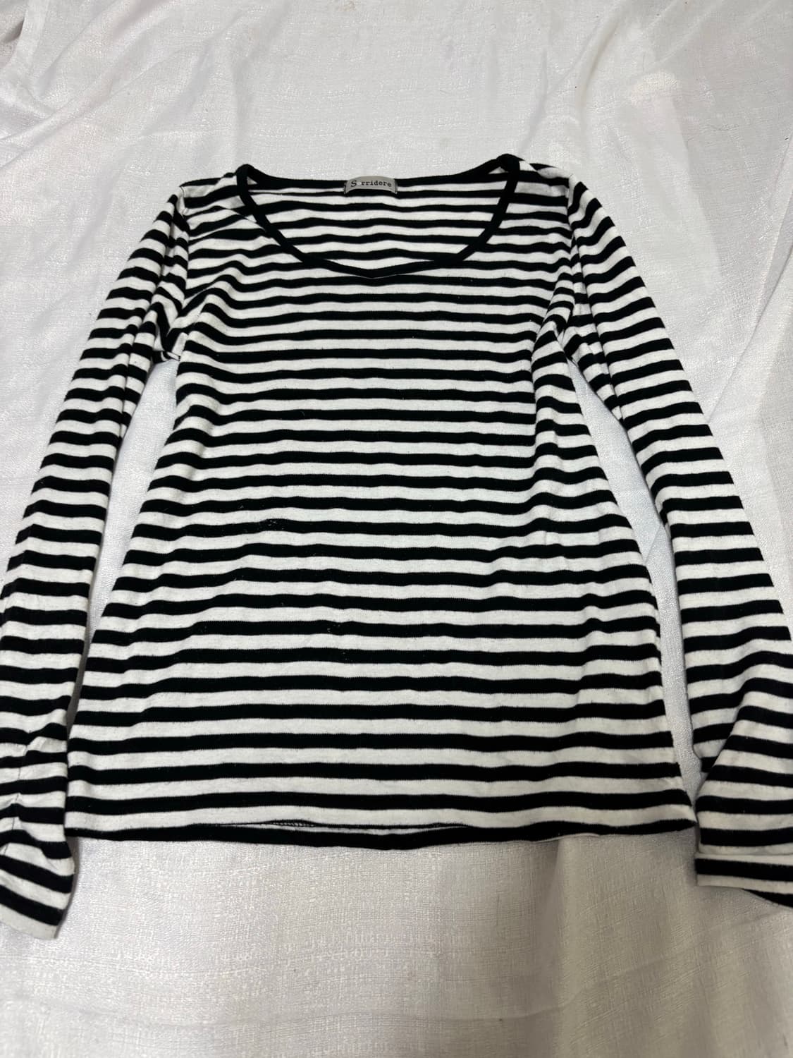 “Sorridere” Y2K Stripe Sleeve 상품이미지3