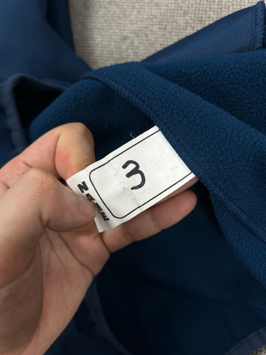 데상트 NC다이노스 하프집업 기모 트레이닝탑(105) 상품이미지4