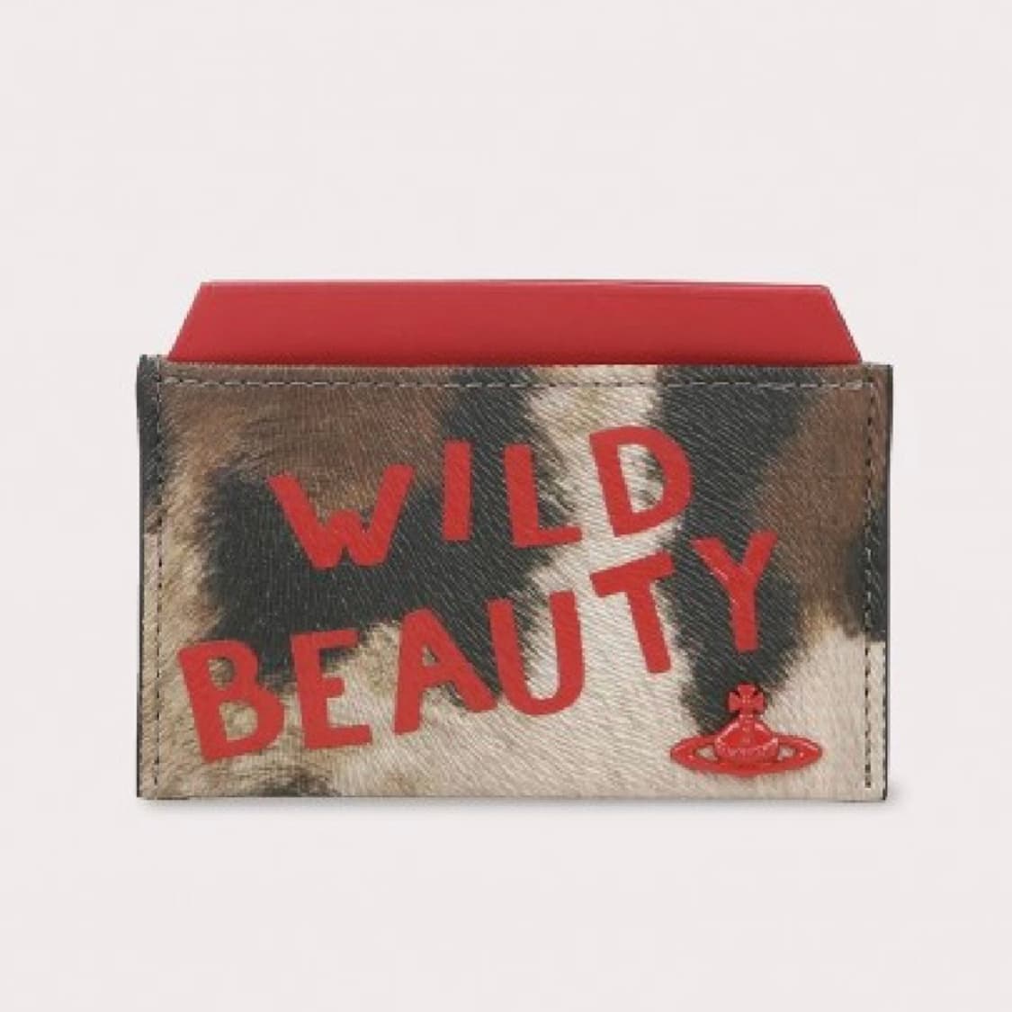 비비안웨스트우드 25fw프린티드 플랫 카드지갑 상품이미지1