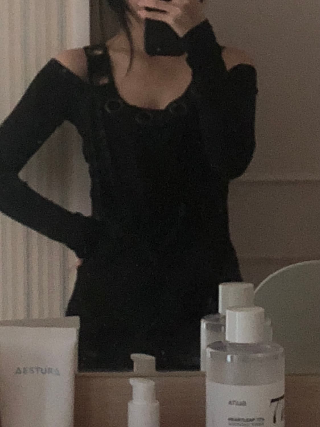 셀비지 salvage 코르셋 미니 원피스 상품이미지1