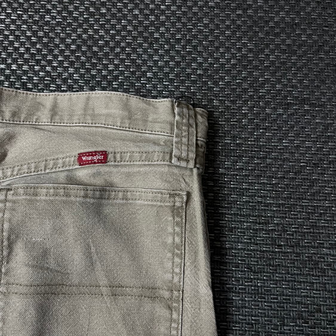  (32) 랭글러 32X32 베이지 백카고 데님 팬츠 상품이미지8